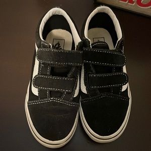 Boys black Vans